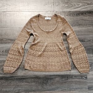 🌹 Sweater Project Retro Boho Babydoll Sweater🌹
